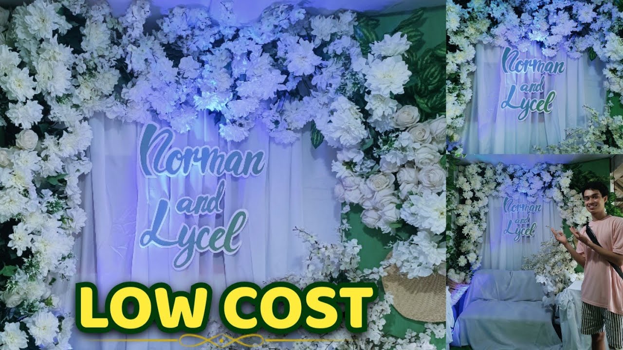 Affordable Wedding Decoration Ideas | Wedding Backdrop Design Ideas