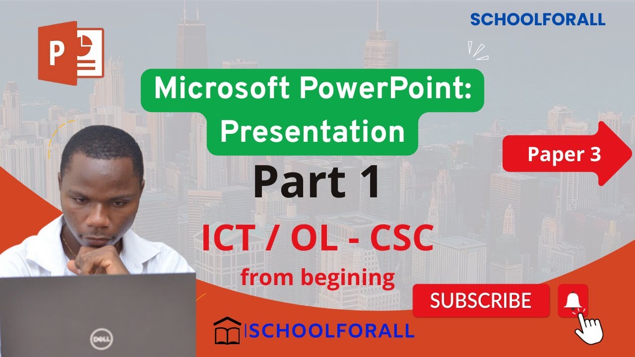 PowerPoint for Beginners – GCE ICT Prep (Cameroon)