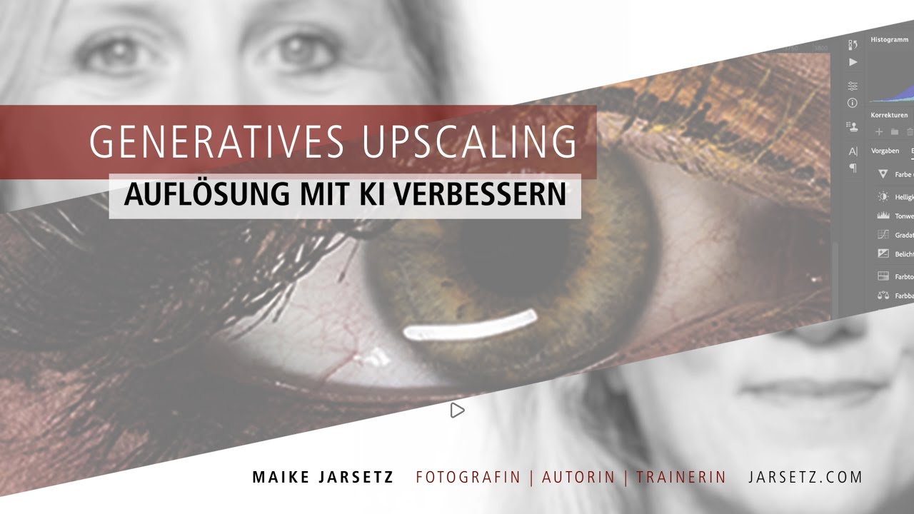 Generatives Hochskalieren in Photoshop 2026
