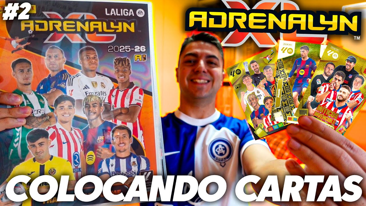 COLOCANDO CARTAS de ADRENALYN XL 2025/26 #2