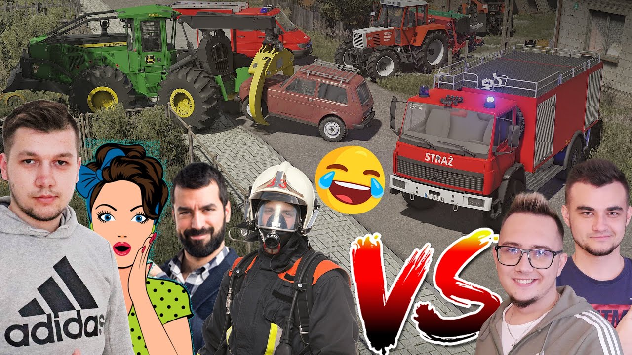 Beatka, Straż, Złodzieje & Wypadek 😂BEKA😂😍☆50 Twarzy Tanasa ☆ Po Sąsiedzku ✔🚜🌾🎉