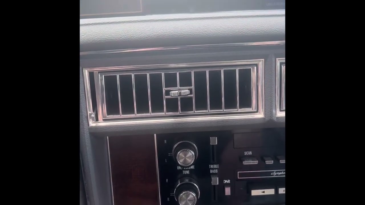 88 Cadillac Fleetwood brougham radio removal