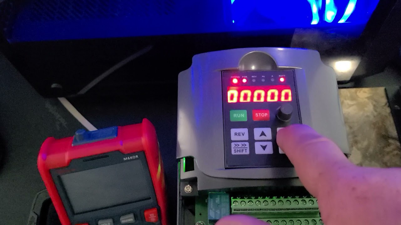 Onefinity CNC - Huanyang VFD.