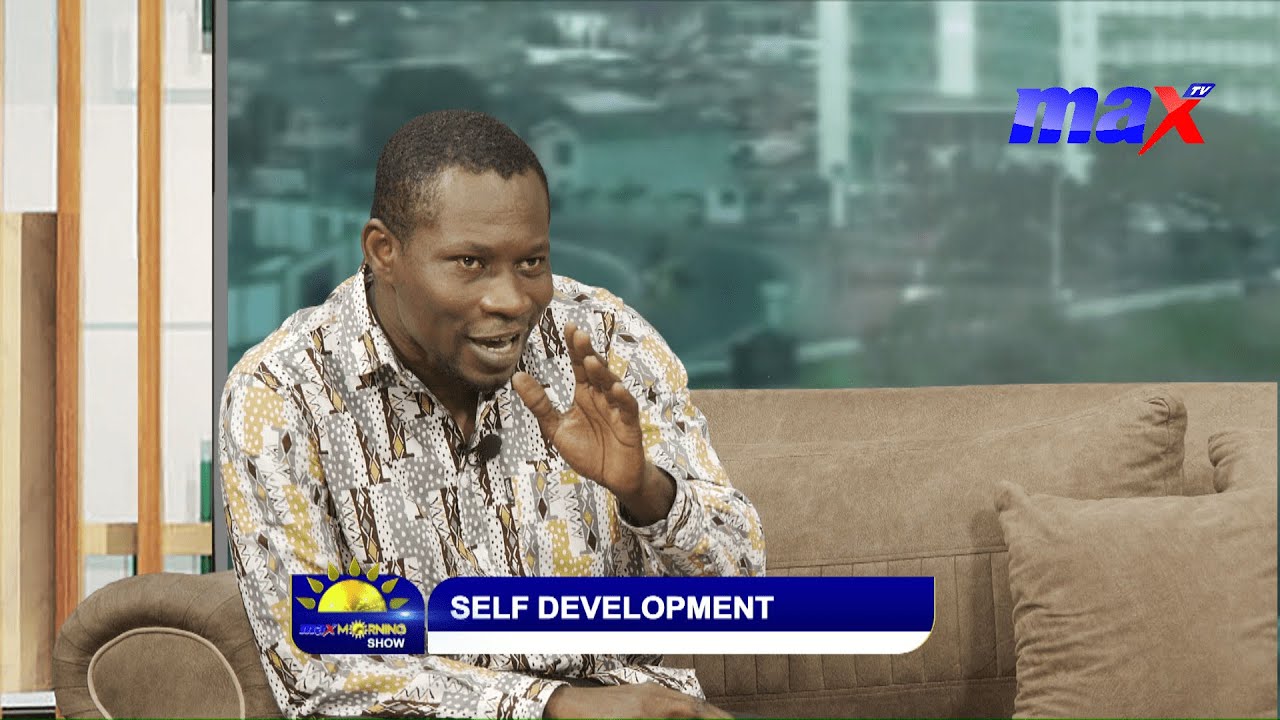 We are talking about self development with Obeng Darko on today's edition of #MaxAgenda