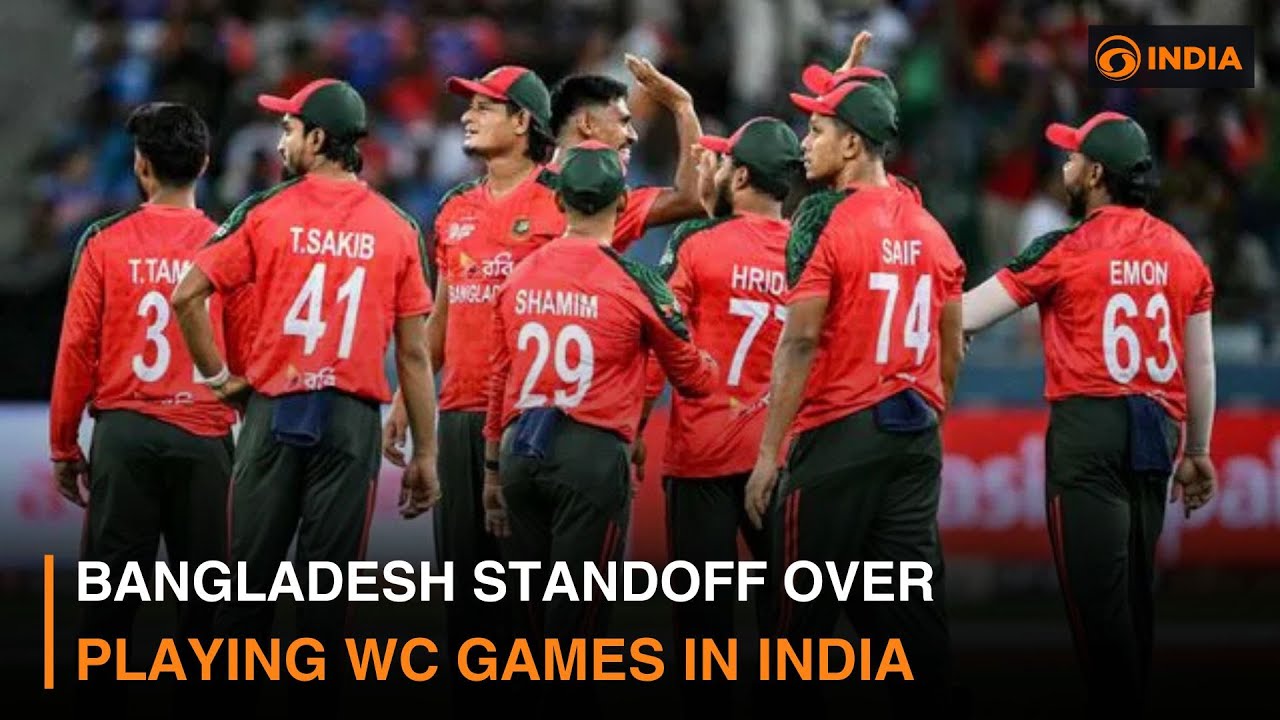 Bangladesh Standoff Over Playing WC Games in India