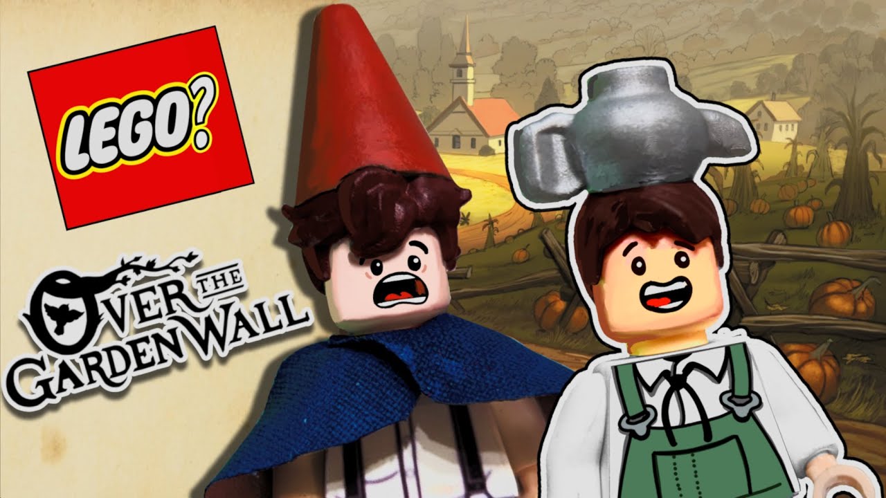 I Made Wirt and Greg from Over The Garden Wall as CUSTOM LEGO Minifigures!