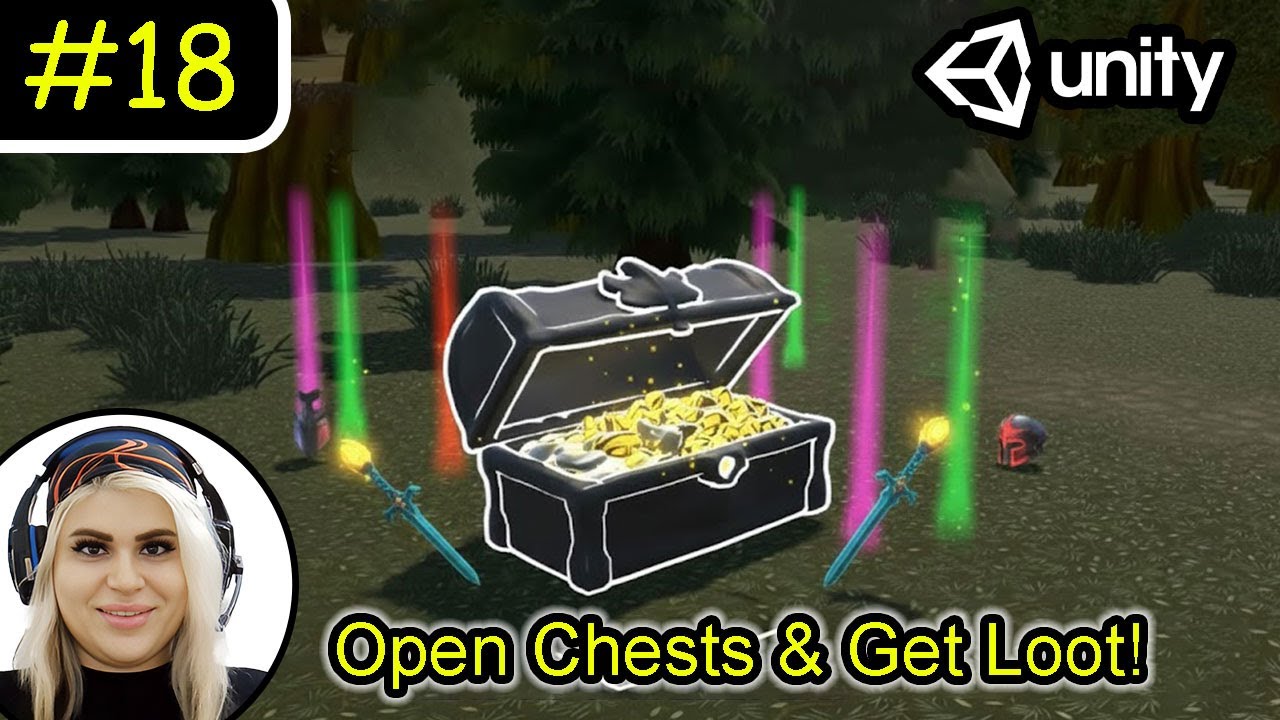 18 – Chest Loot System in Unity (Open, Random Loot, Rarity) | RPG Tutorial