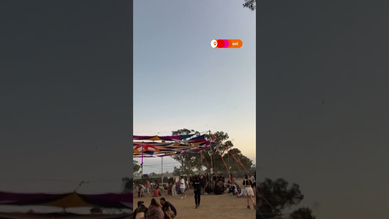 Video captures moment Hamas attack desert festival