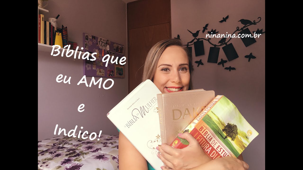 Bíblias que amo e indico!