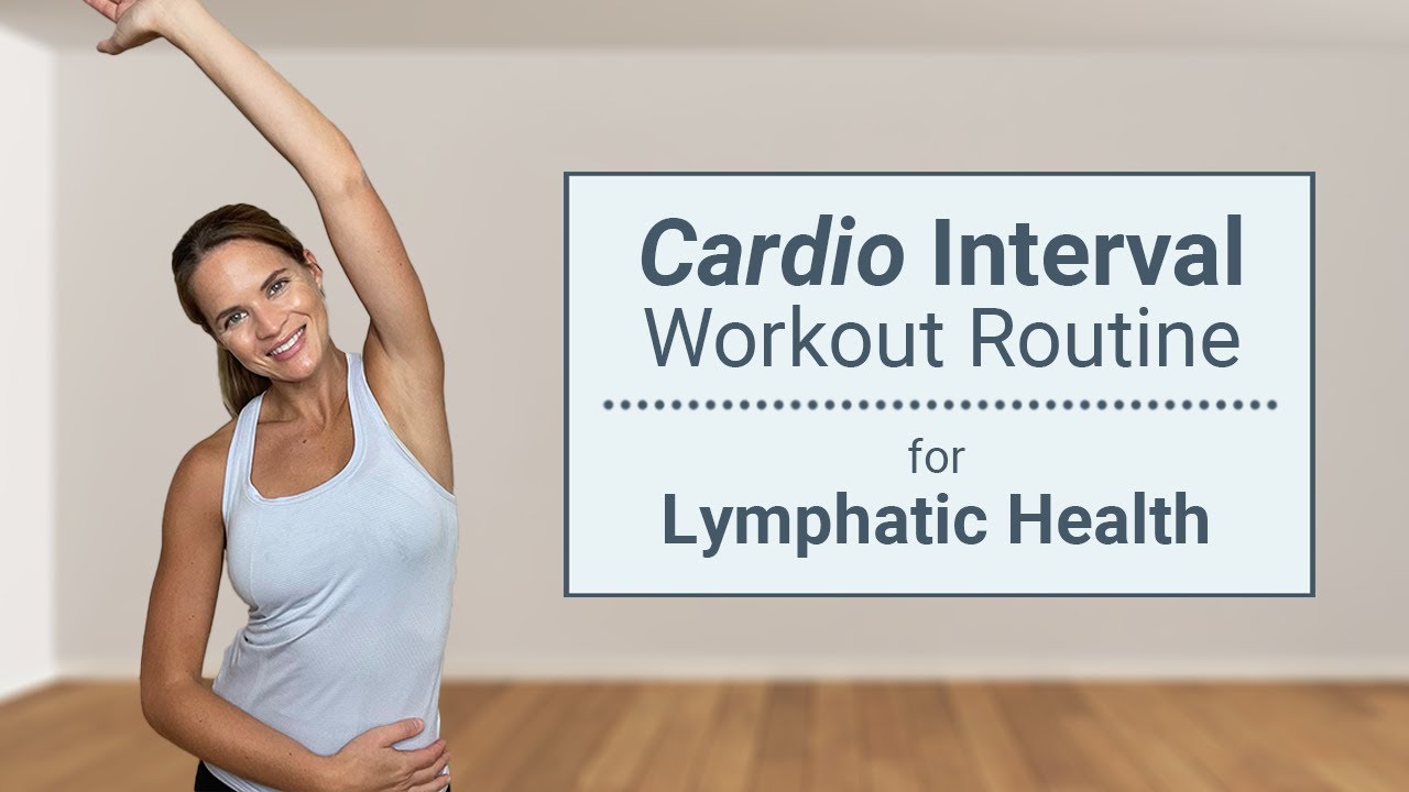 Cardio Interval Workout Routine for Lymphatic Health
