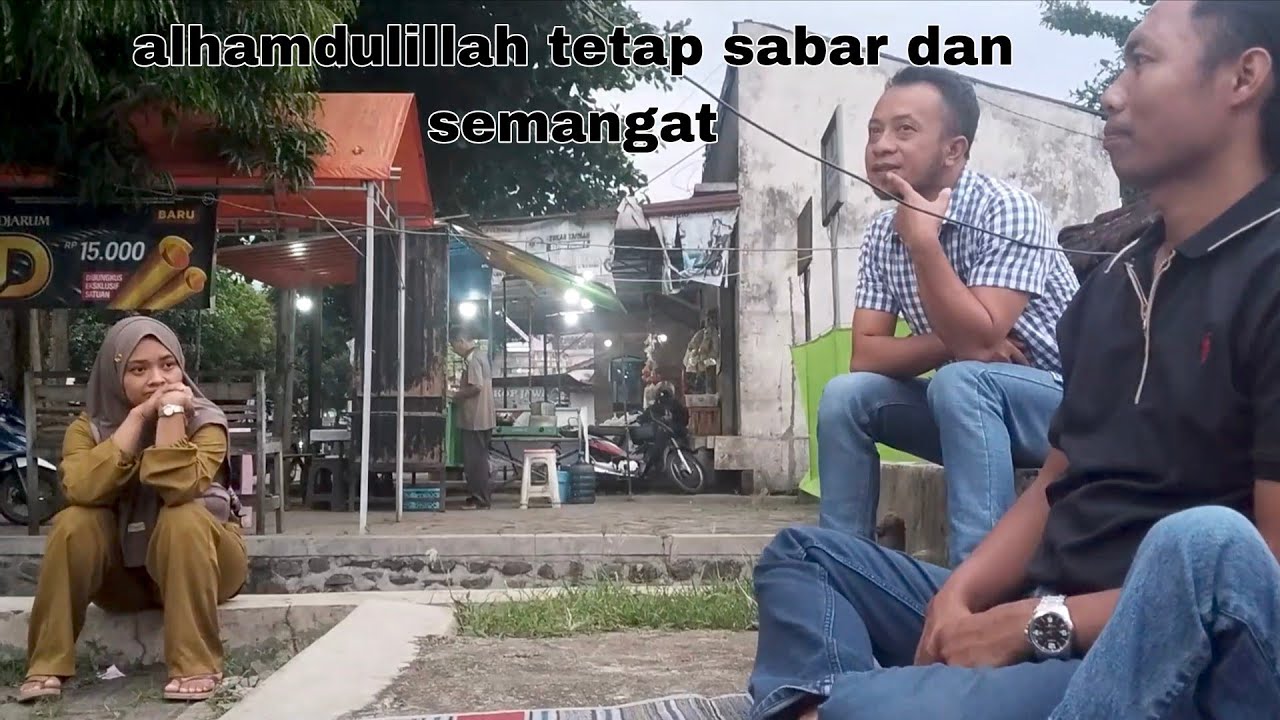 Lesehhan bersama kluarga mas bajindul( menunggu berbuka puasa