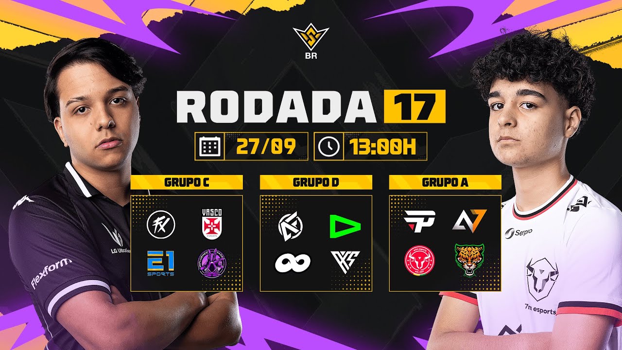 🚨 FFWS BR | SPLIT 2 🏆 RODADA 17 - GRUPOS C, D e A | FREE FIRE AO VIVO🚨 #freefire