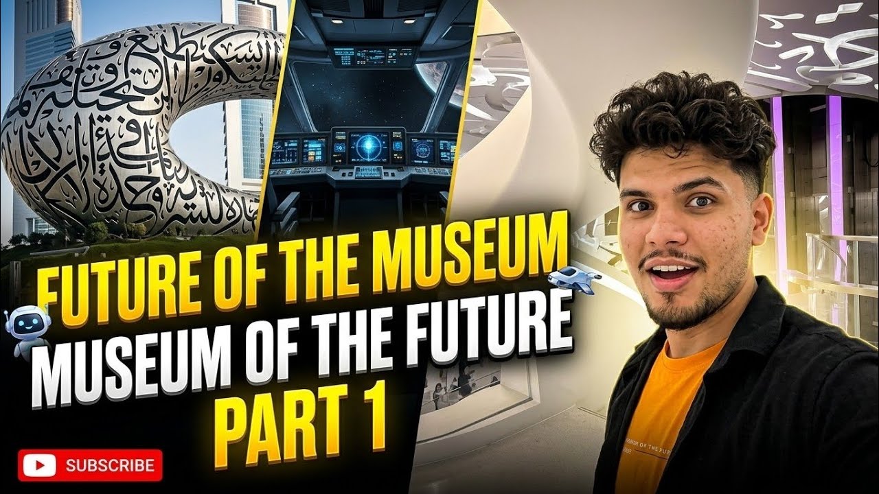 Future of the museum 🇦🇪 vlog part 1 MuseumOfTheFuture #Dubai; theme-based tags such as #visitdubai #