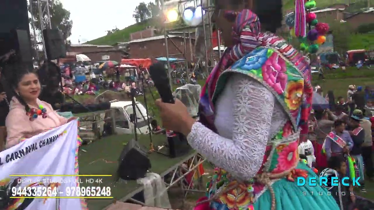 Carnaval de Champaccocha 2025 canta Saydita de Andarapa 2