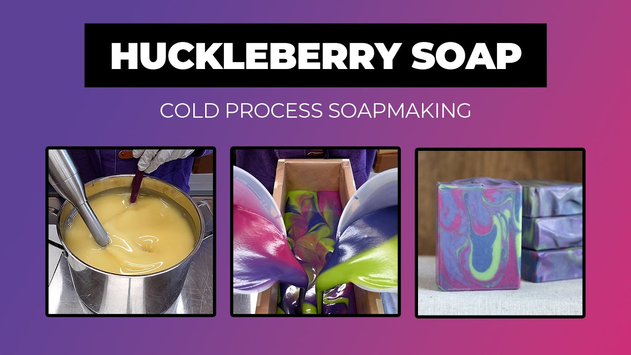 Making Mountain Huckleberry Soap! | MO River Soap