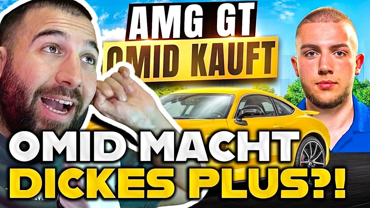 FRISCHFLEISCH KOMMT MIT ZU KORREKTEM PREIS ZU OMID… 😨😅 MertAbi reagiert auf Omid kauft AMG GT 🔥 