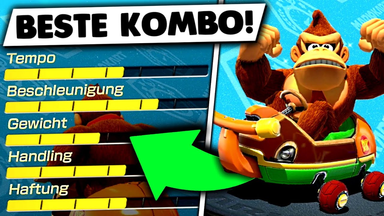 Wie gut ist die beste DONKEY KONG Kombo? - Mario Kart 8 Deluxe
