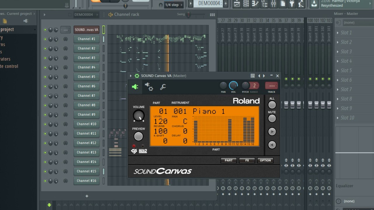 Roland Sound Canvas Module  VST 1.10 2017