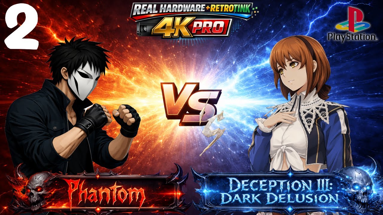 МАРАФОН Deception: #2 Deception III: Dark Delusion (PS1 Real Hardware + RetroTINK 4K Pro)