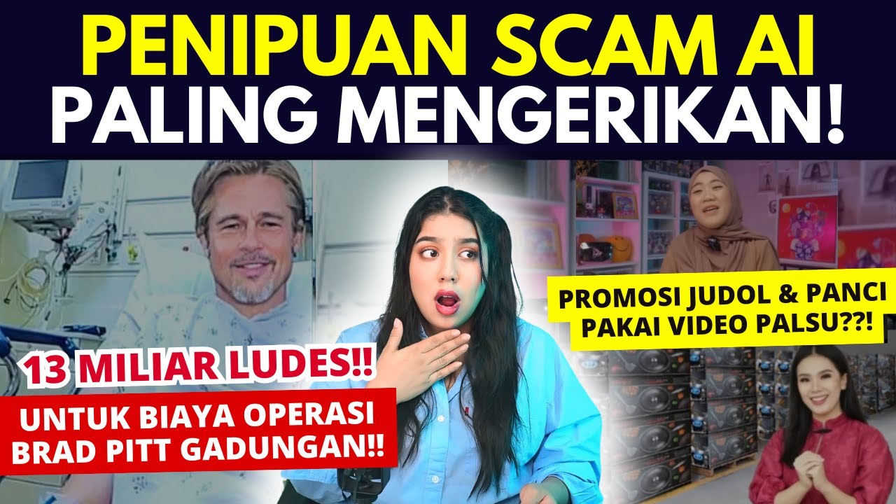 Kasus2 PENIPUAN SCAM AI Ter-GILA & MENGERIKAN!