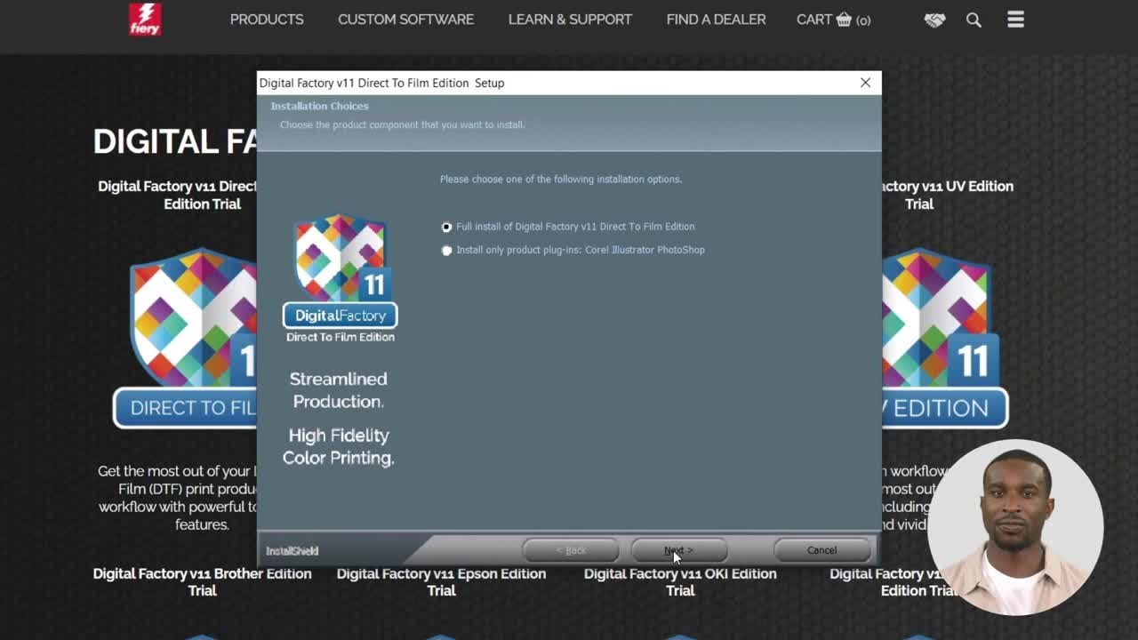 Как установить Digital Factory v11