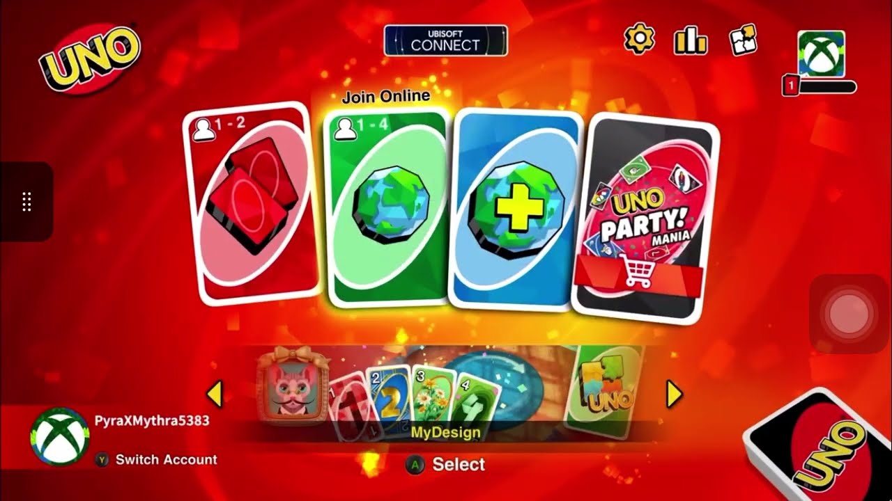 PLAYING UNO GAME NIGHT WITH RABBIDS ON XBOX SERIES X