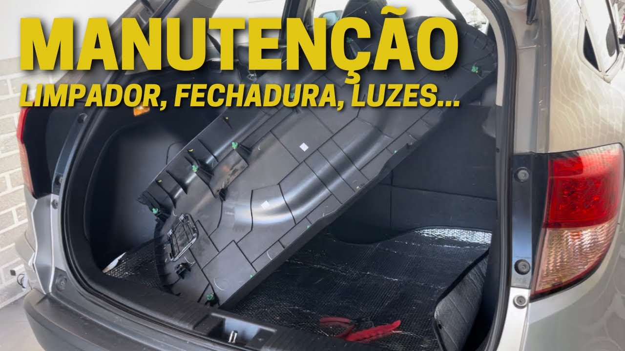Como trocar luz da ré, freio superior e placa HR-V HONDA