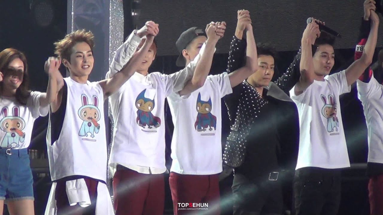 20131020 EXO SMT in Beijing - Sehun X Luhan ending moment