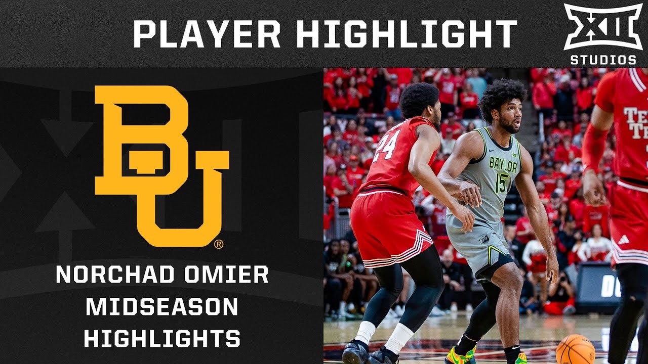 Norchad Omier Midseason Highlights | 2024-25 Big 12 Men's Basketball