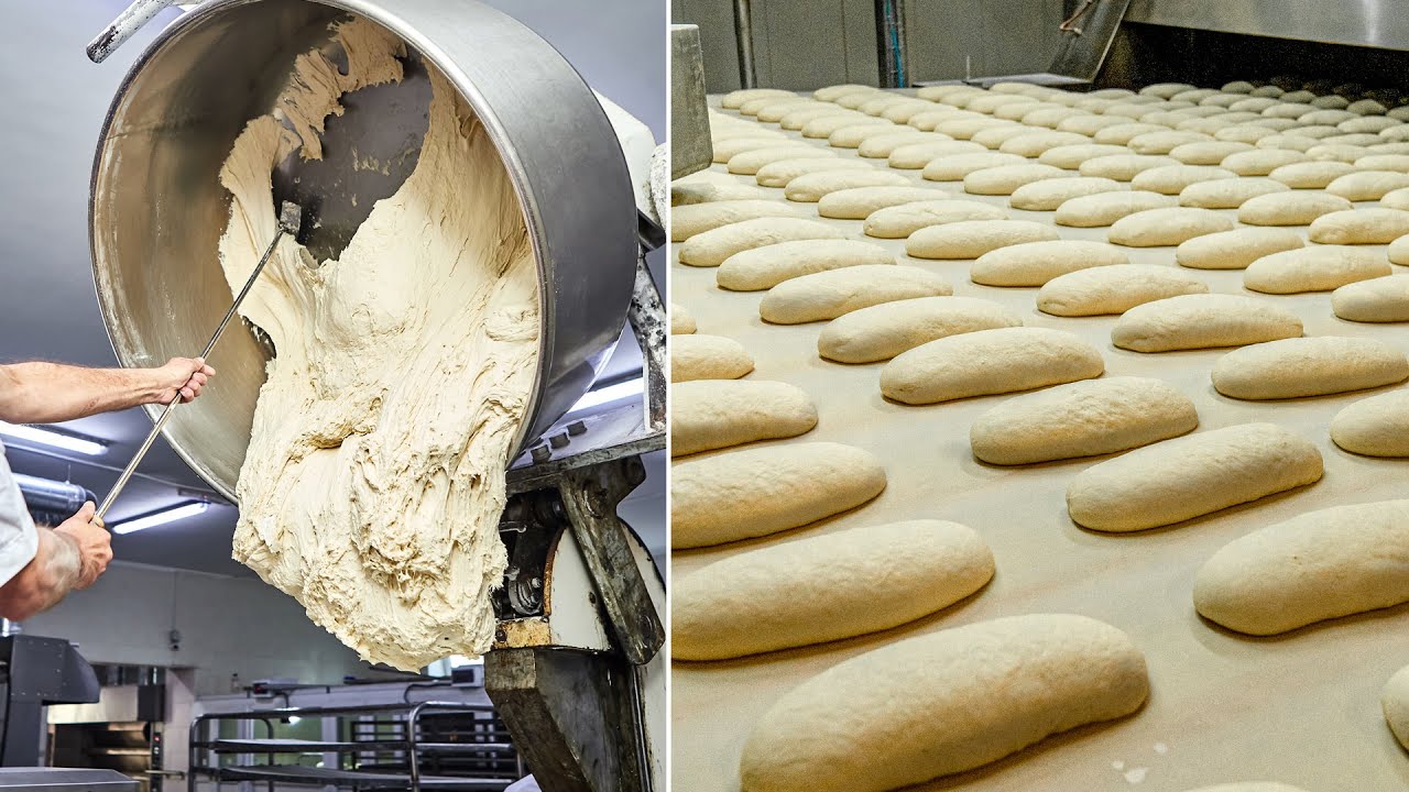 This Bread Factory Feeds The Whole City! How Is Bread Baked In A Large Factory?
