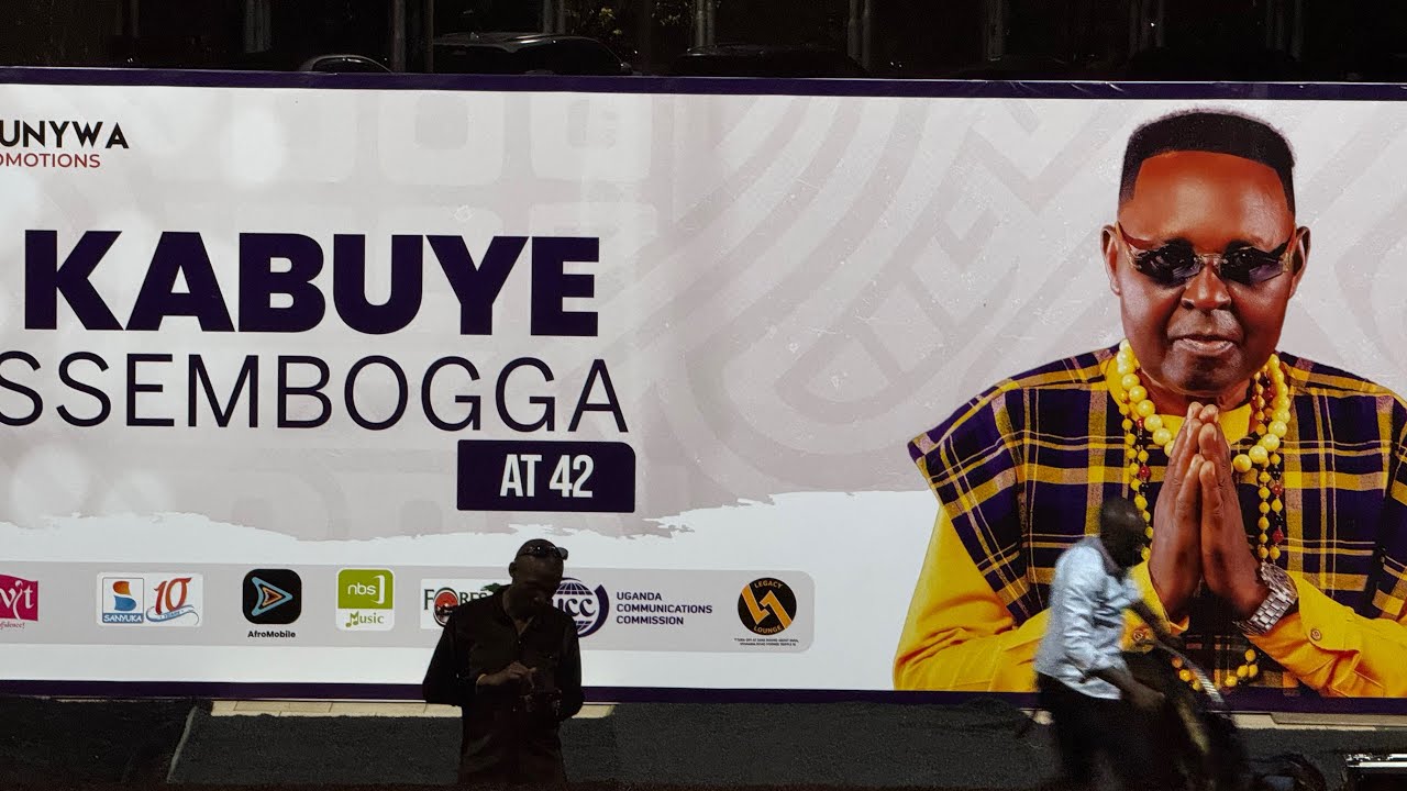 Kabuye Ssembogga at 42 Years Live at Serena 2025