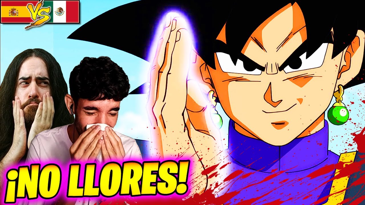 🔥 GOKU BLACK MATA a MILK y GOTEN 😭 SE EMOCIONA (Españoles REACCIONAN a DOBLAJE LATINO Dragon Ball) 🔥