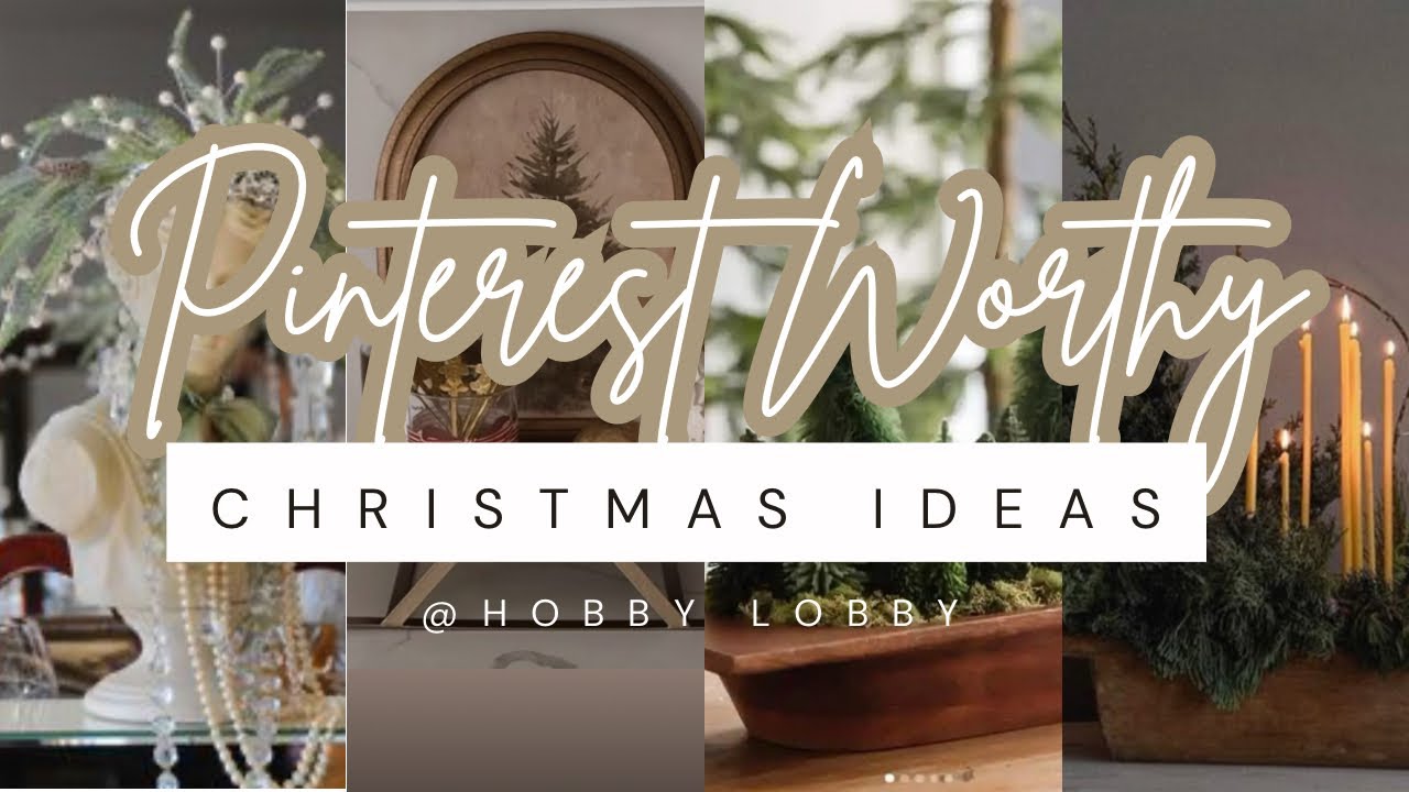 PINTEREST WORTHY CHRISTMAS LOOKS  AT HOBBY LOBBY - @KingOfChristmas_  #kingofchristmas #ad #gifted