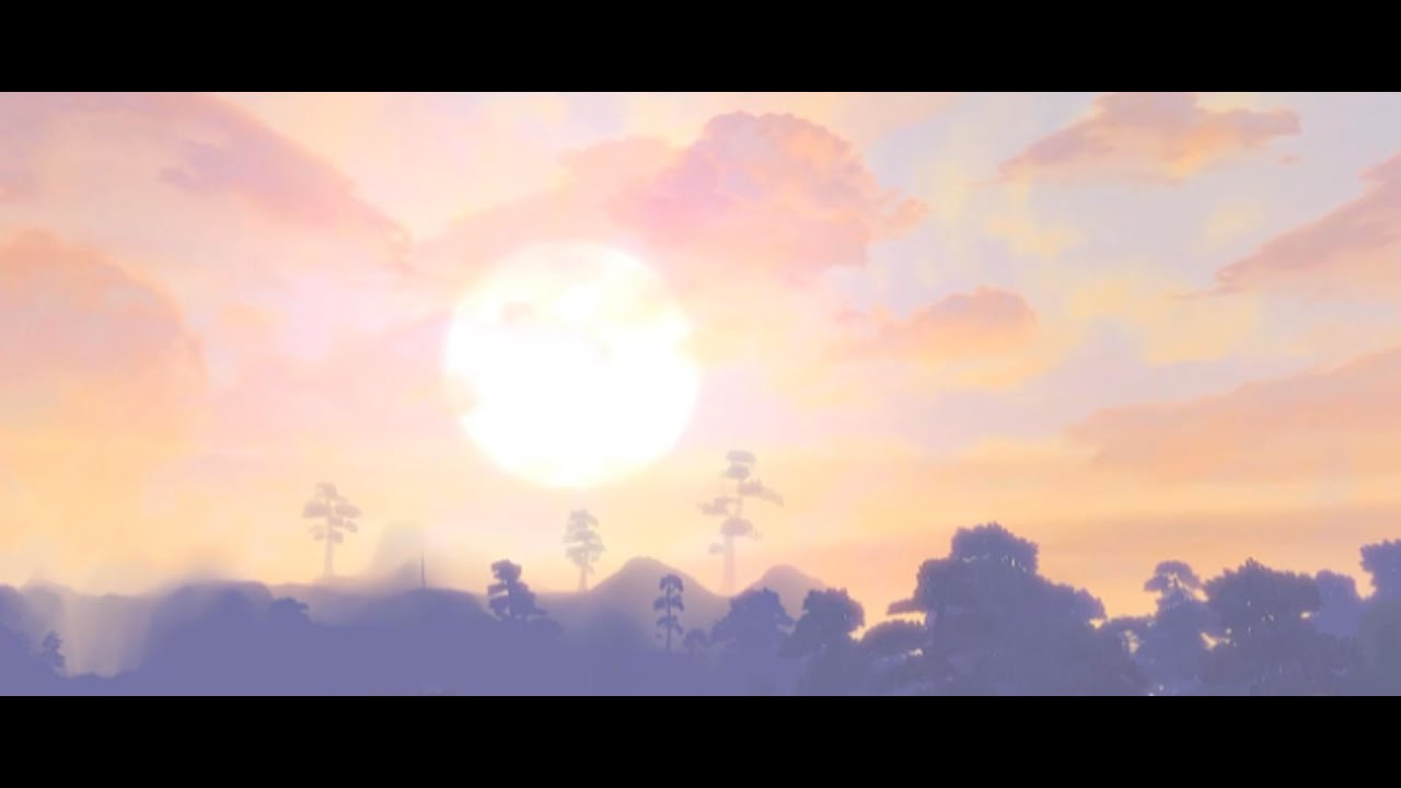 Breathtaking Waterfall Sunset || Real Time 5 Hours || Allods Online Gamescape || Rainy Jane