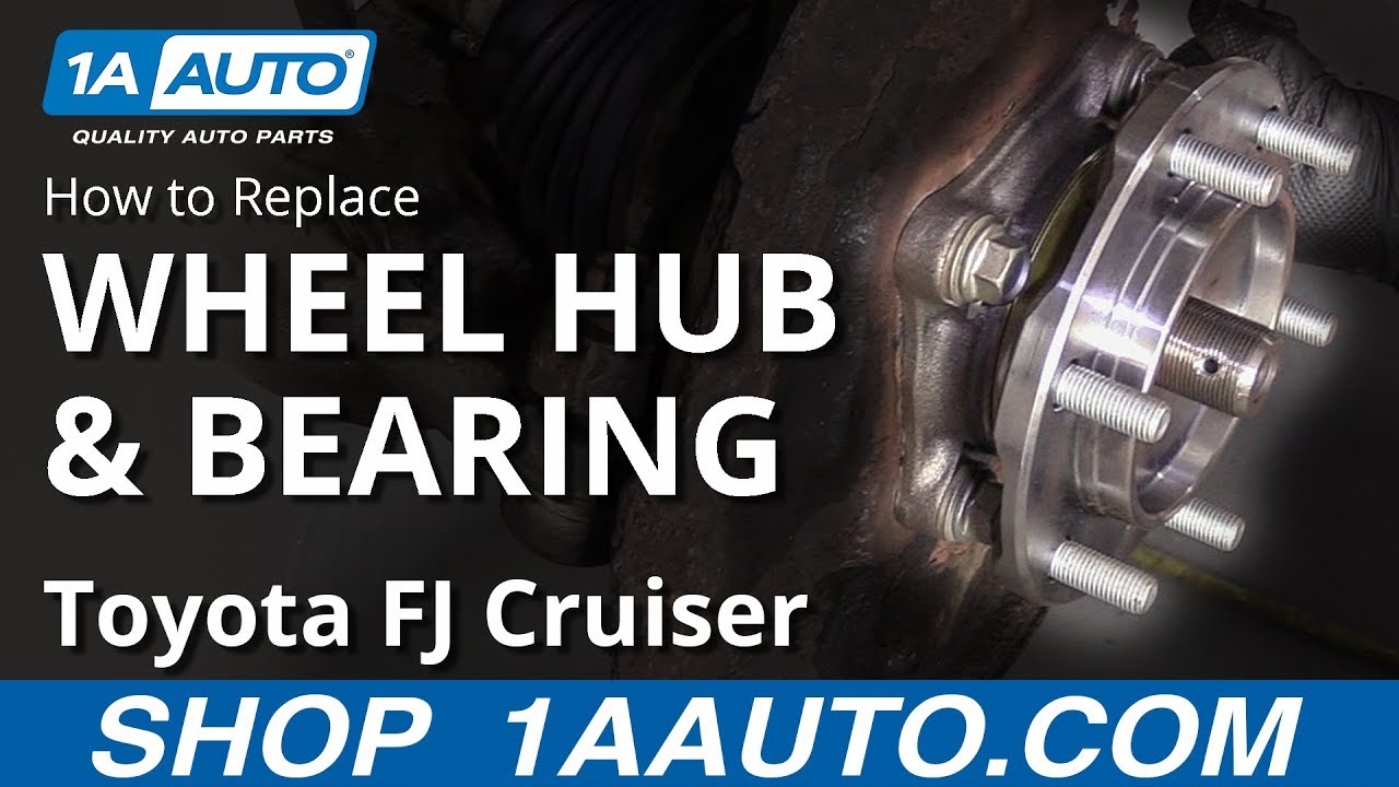 How to Replace Wheel Hub & Bearing 07-14 Toyota FJ Cruiser