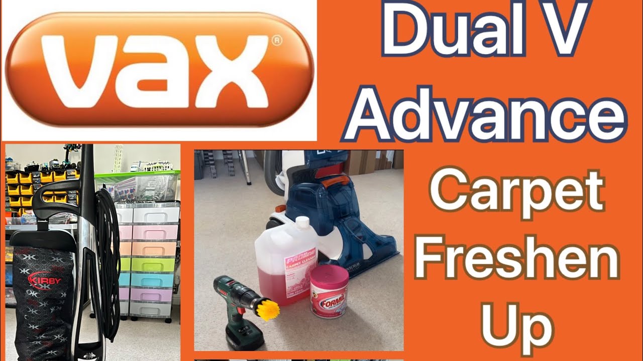 VAX Dual V Advance, Stain Removal & Carpet Freshen Up @beko1987 @PerformanceReviews