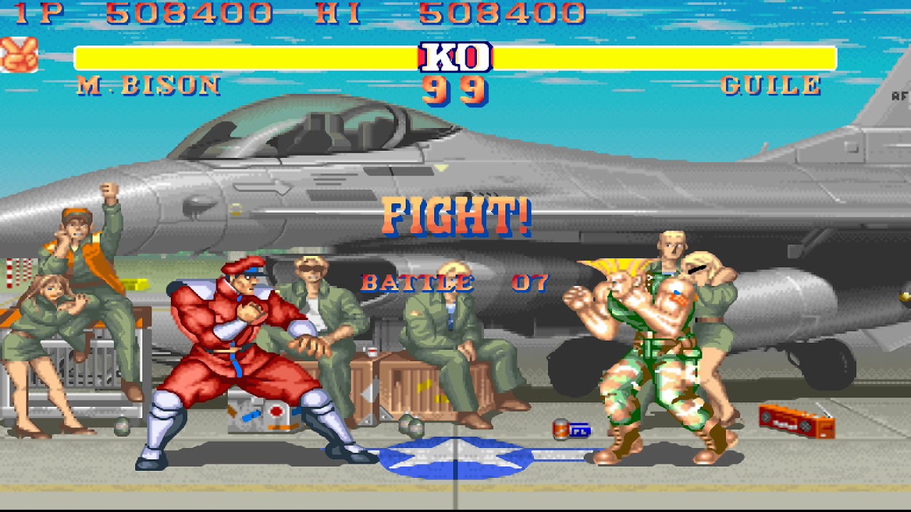 Street Fighter II The World Warrior Very Hard Play Through M. Bison (Real Version) (60FPS)