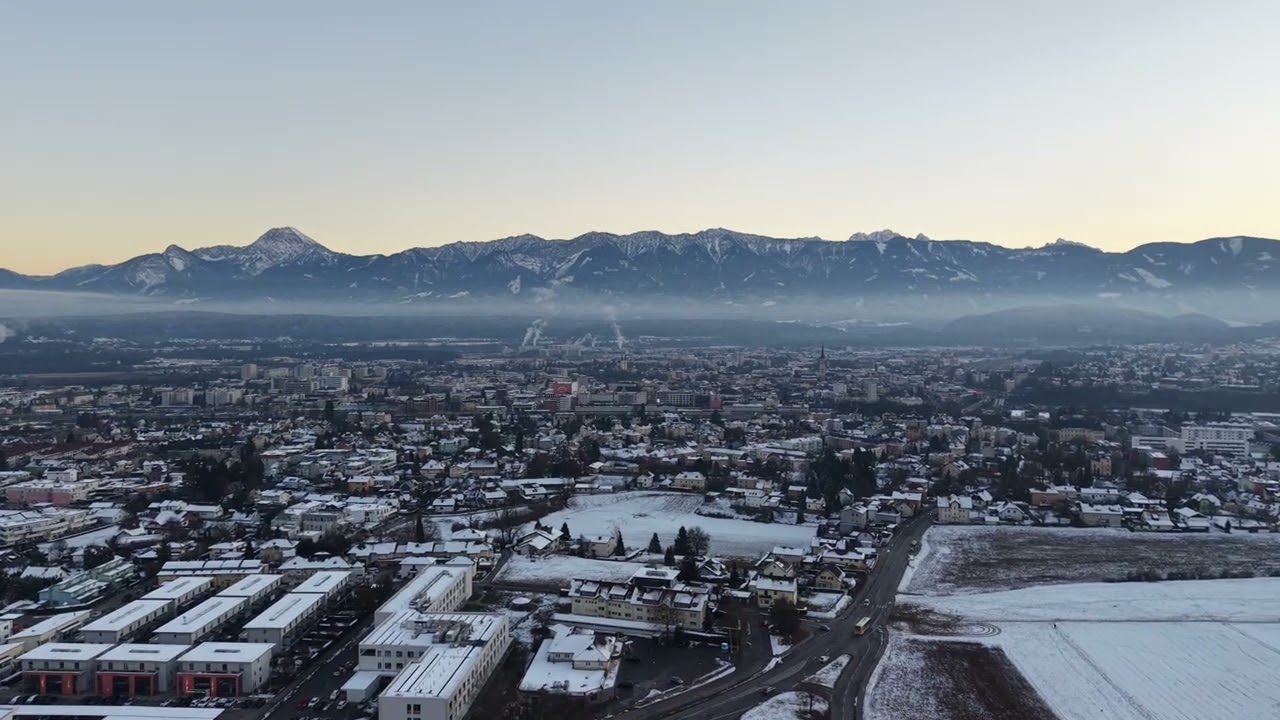 Winterstimmung zum Jahreswechsel in Villach 2025/26
