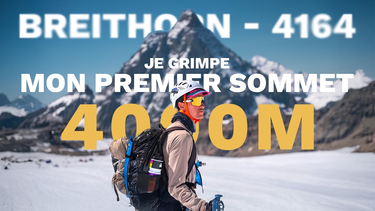 Je grimpe mon premier sommet de 4000m - Breithorn 4164m