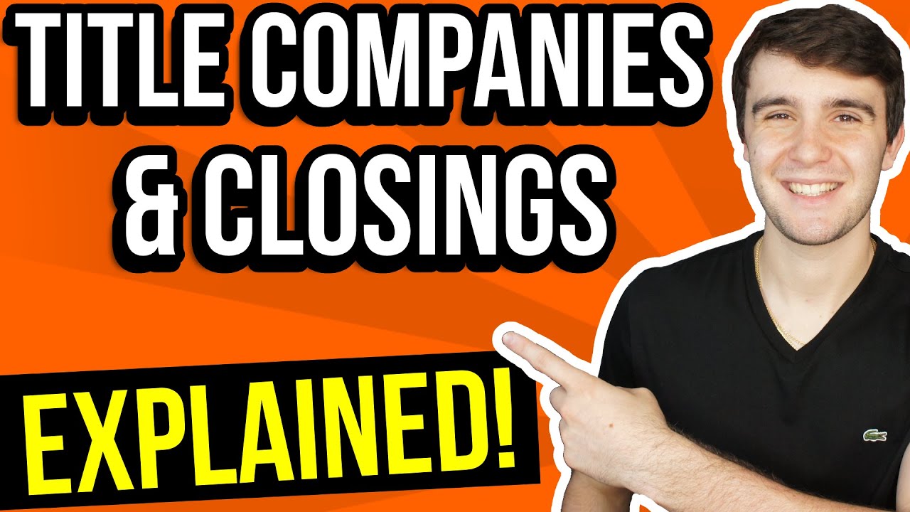 Title Companies & Closing Process Explained | Wholesaling Real Estate