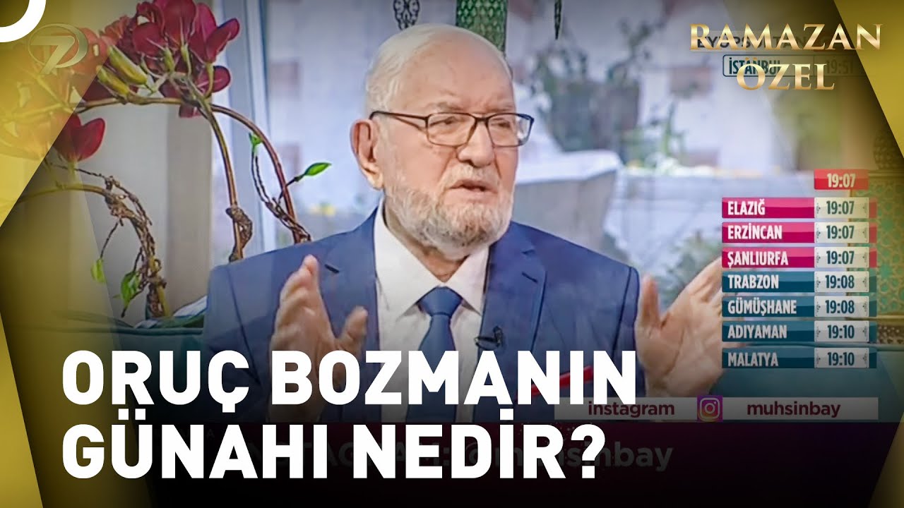 Sebepsiz Yere Oruç Bozmanın Günahı Nedir? | Necmettin Nursaçan'la İftar Saati