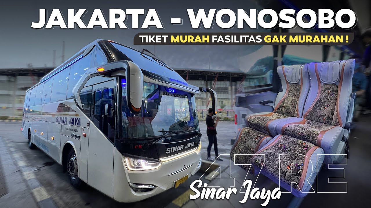 REKOMENDED , TIKET TERJANGKAU DAPAT FASILITAS SEPERTI INI ‼️ Trip Sinar Jaya Jakarta - Wonosobo.