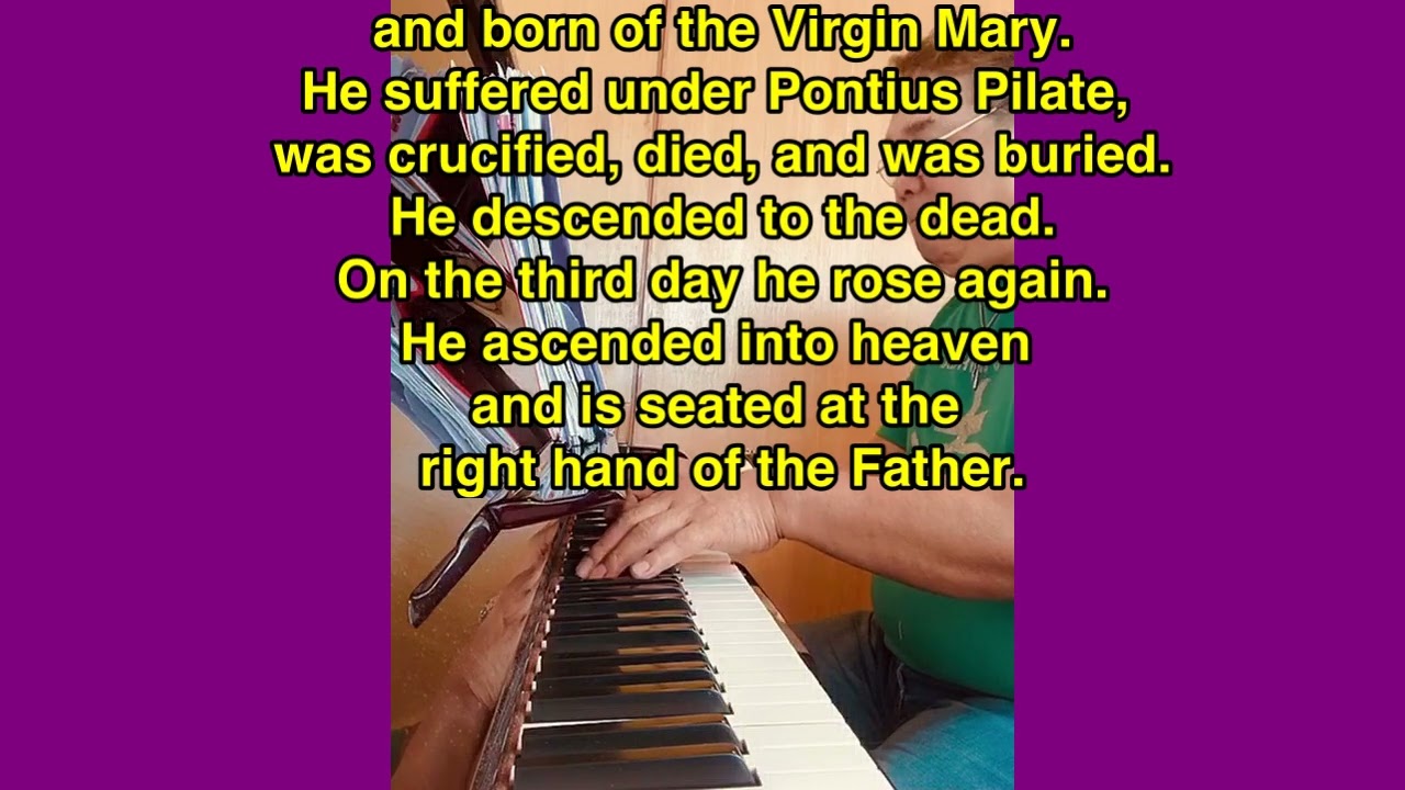 APOSTLES CREED SONG AND LYRICS