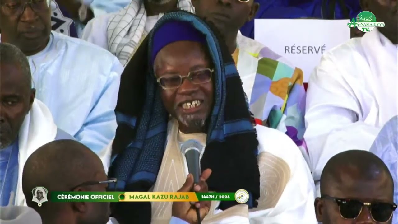 Kàdduy Serigne Moustapha Abdoul Khadr - Cérémonie officielle Magal Kazu Rajab 1447H 2026