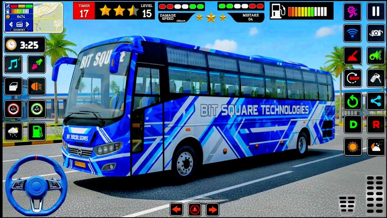 Bus driving 3d game bus 3d driving game off road bus game #busgame #busdriving 