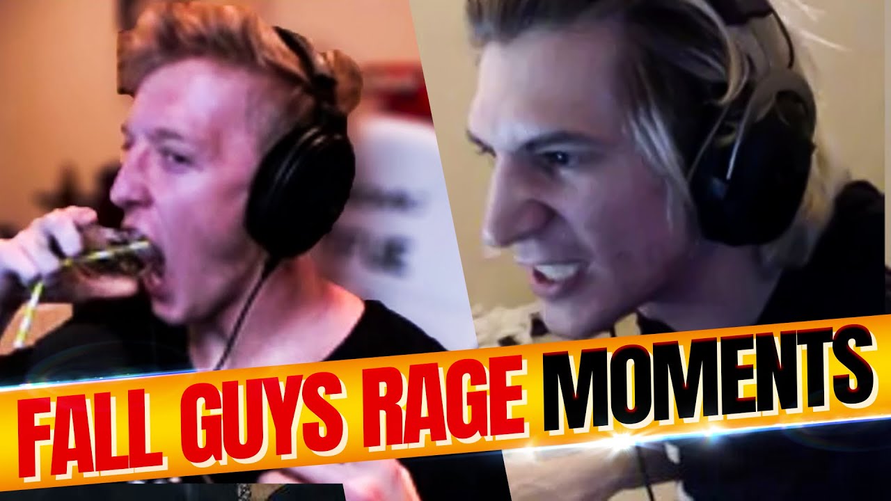 ULTIMATE Fall Guys RAGE Compilation...!