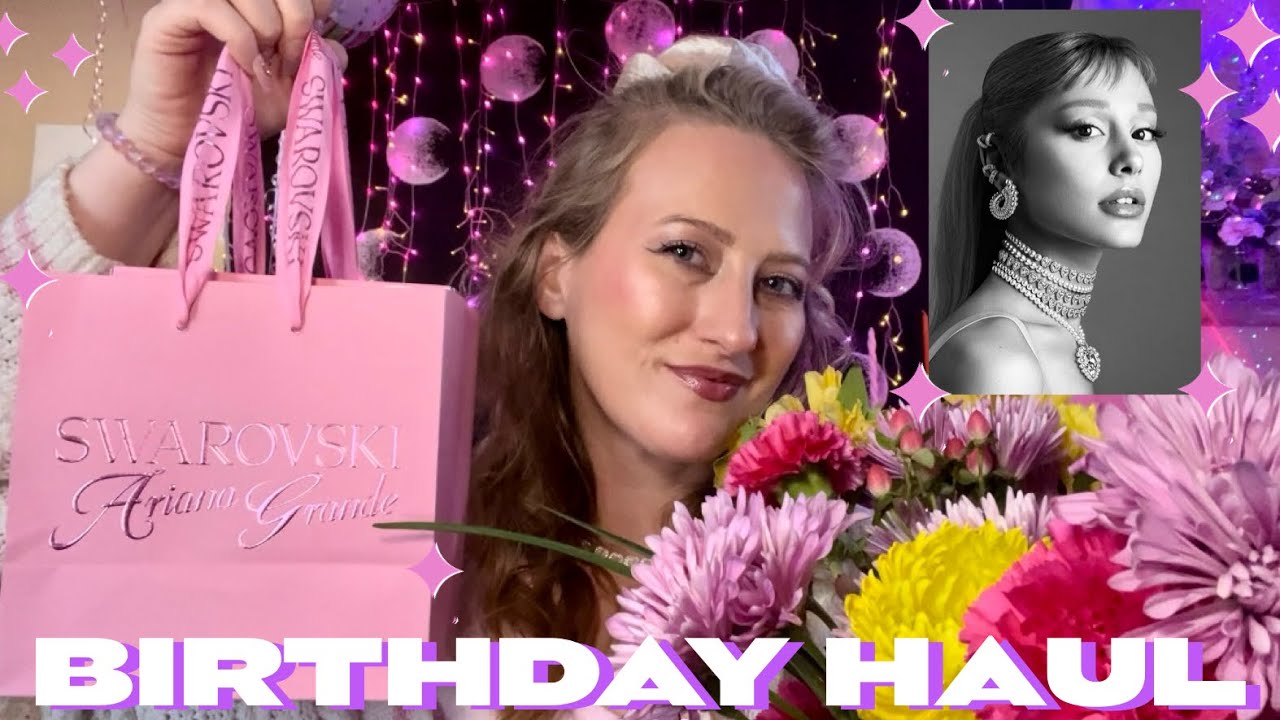 ASMR | What I Got for My Birthday Haul 💖