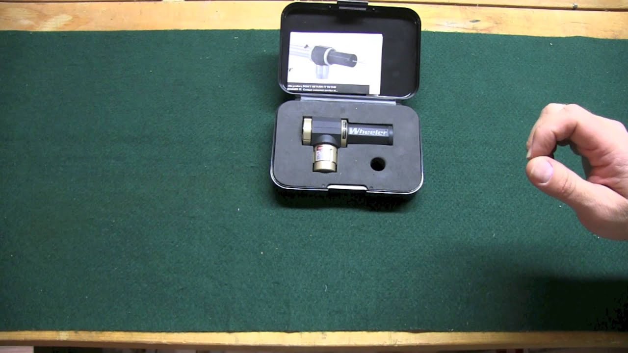 Обзор: Прицел Wheeler Engineering Pro Laser Bore
