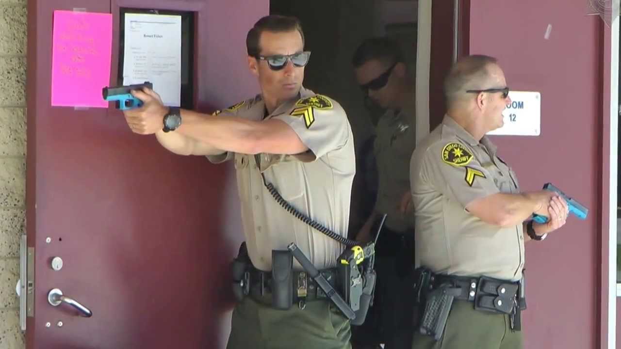 Active Shooter Drill Poway - San Diego County Sheriff's Department