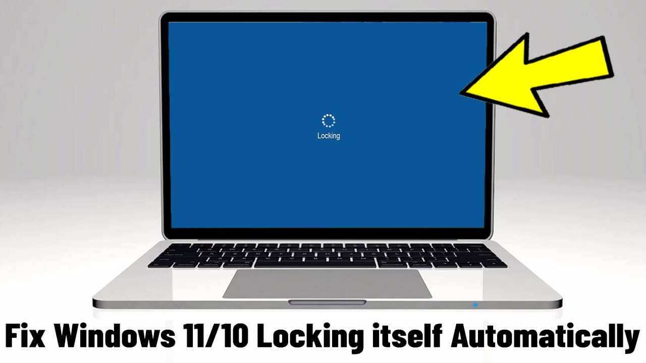 Fix Windows 11 / 10  locking itself Automatically | How To Solve Laptop keeps locking randomly 🔒✔️